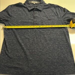 Express Men's Blue Polo Shirt